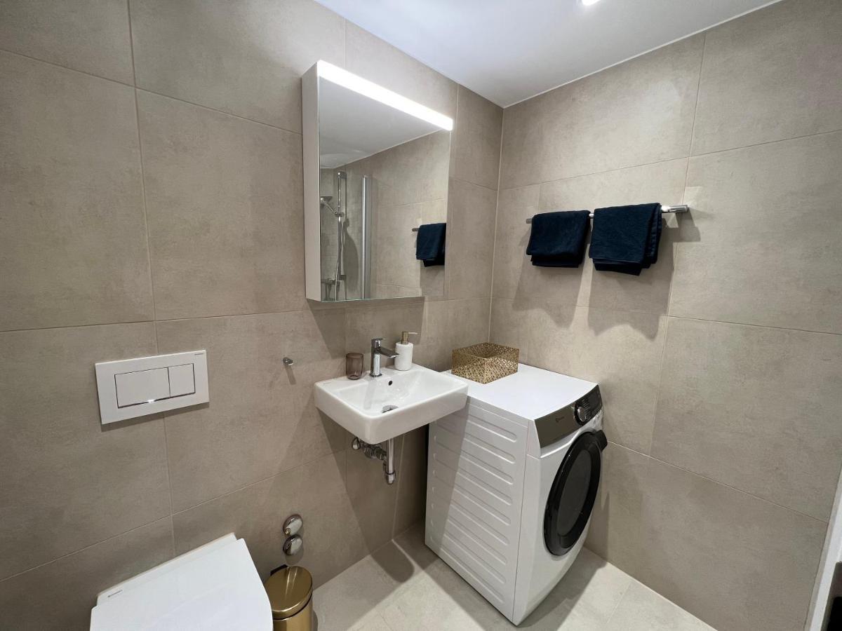 Moderne Wohnung Mit Pilatusblick 4 Pax Hergiswil Esterno foto