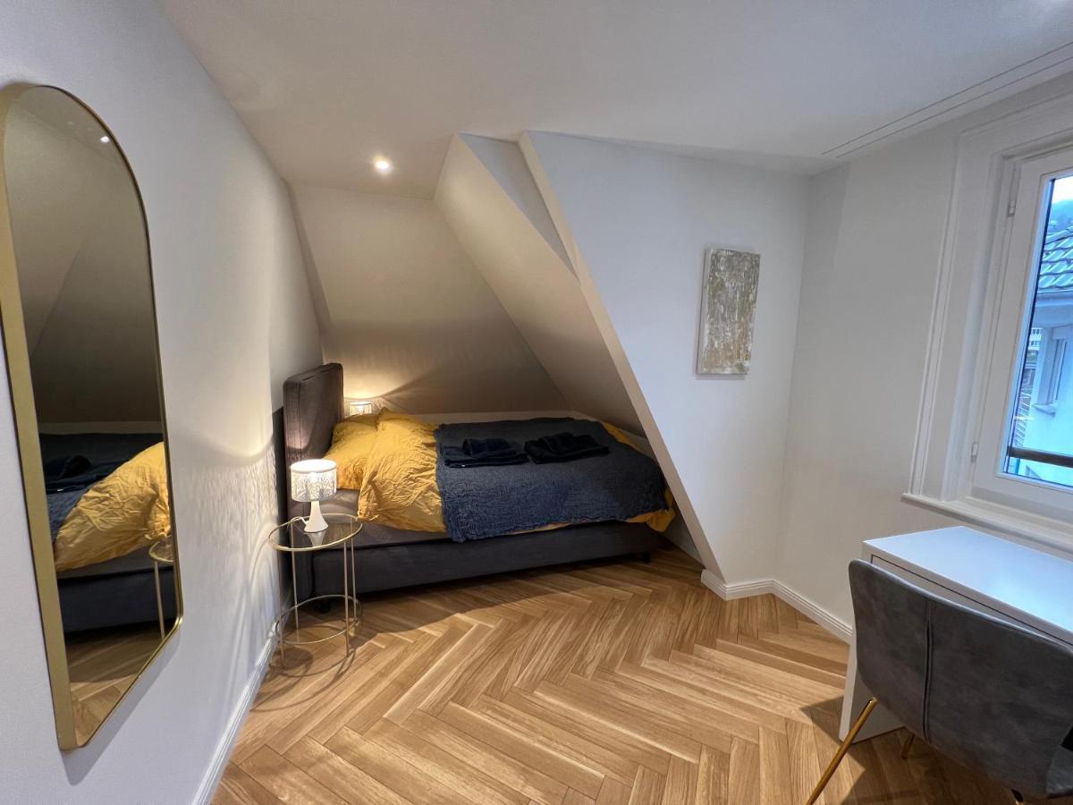Moderne Wohnung Mit Pilatusblick 4 Pax Hergiswil Esterno foto