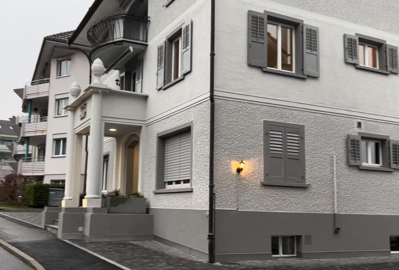 Moderne Wohnung Mit Pilatusblick 4 Pax Hergiswil Esterno foto